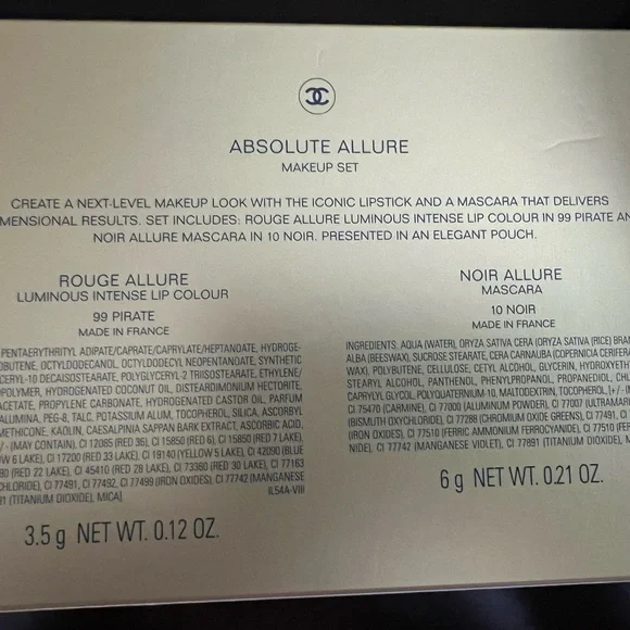 Chanel Absolute Allure makeup set in original box w/Chanel gift box & packaging - Picture 5 of 6